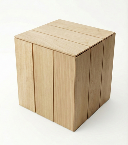 Hout&Stout Deluxe Kist met Deksel | 500 stapelplankjes